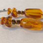Natural Amber earrings