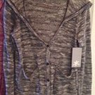 NWT Splendid Anthropologie Shopbop Key West Loose Knit Button Hoodie S $108