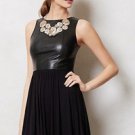 NWT Anthropologie Bailey 44 Ancona (Carpe Diem) Faux Leather Dress S $278