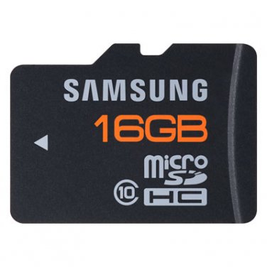 Samsung micro SD Plus SDHC 16GB Memory Card Class 10 Galaxy  S3, Tab, Note, HTC