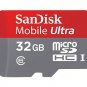 Sandisk micro SDHC SD 32GB Memory Card Class 10  Galaxy S3, S2, Tab, Note, HTC
