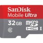Sandisk micro SDHC SD 32GB Memory Card Class 10  Galaxy S3, S2, Tab, Note, HTC