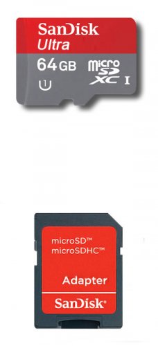 SanDisk 64GB Micro Ultra SDXC  Micro SD Card with SD Adapter Galaxy S3, S4 Note2