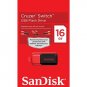 Sandisk 16gb usb drive 16gb flash memory 16gb pen Cruzer Switch SDCZ52-016G