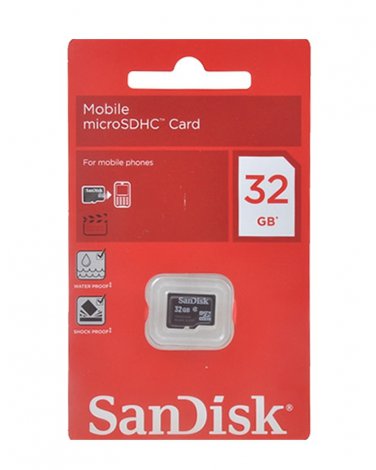 Sandisk micro SD SDHC CLASS4 32GB camera galaxy s2 s3 s4 note 2 phones adapter