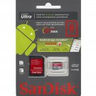 Sandisk micro SDHC ultra 8GB class 10 galaxy s2 S3 S4 note 2 3SDSDQUA-008G-U46A