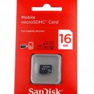 Sandisk 16GB class 4 micro sdhc card galaxy s2 s3 s4 htc desire wildfire s EVO