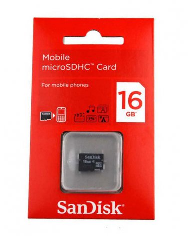 Sandisk 16GB class 4 micro sdhc card galaxy s2 s3 s4 htc desire wildfire s EVO