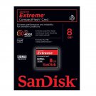 Sandisk CF Extreme iii 8GB canon 7d 5d mark ii nikon d90 d70 d200 d700 camcorder