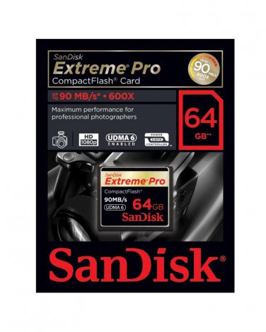 Sandisk Extreme Pro CF Card 64GB UDMA 6 90MB/s 16GB 7D, 5D mark2, 5D, 50d, 40d