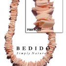 Pink Rose Shell Beads