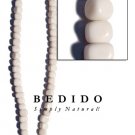 Bone White Nuggets In Beads Strands Or Necklaces Bone and Horn Beads