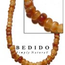 Golden Horn Thin Nuggets In Beads Strands Bone and Horn Beads
