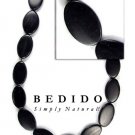 Black Horn Flat Oval 5x15x22mm In Beads Strands Or Necklaces Bone and Horn Beads