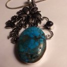 Stunning 925 Sterling Silver Turquoise Labradorite Necklace
