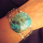Stunning 925 Sterling Silver Turquoise Cuff Bracelet