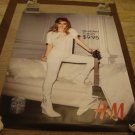 HUGE-H & M 4 X 6 FT. BUS SHELTER POSTER-GEORGIA JAGGER*