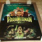 PARANORMAN HUGE Movie 4x6 ft Bus Shelter Poster