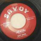 NAPPY BROWN -LISTEN ♫ SAVOY-1506/ LITTLE BY LITTLE
