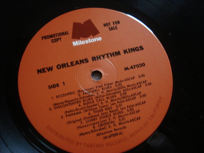 New Orleans Rhythm Kings Promo Jelly Roll Morton2 Lp 8165