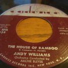 ANDY WILLIAMS-LISTEN-THE HOUSE OF BAMBO-HAWAIIAN WEDDIN