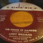 ANDY WILLIAMS-LISTEN-THE HOUSE OF BAMBO-HAWAIIAN WEDDIN