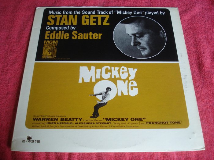 STAN GETZ-MICKEY ONE/ MGM E-4312/ WARREN BEATTY