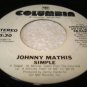JOHNNY MATHIS-DEMO-SIMPLE-LISTEN ♫/ 1984/ COLUMBIA