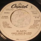 KLAATU-KNEE DEEP IN LOVE- PROMO-CAPITOL-P-4866/ 1980 NM