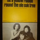 TONY ORLANDO & DAWN- TIE A YELLOW RIBBON-1973-SHEET MUS
