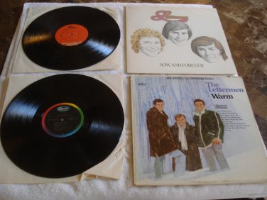 THE LETTERMEN/ 2-LP'S/ NOW & FOREVER/ WARM