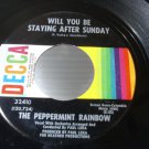 THE PEPPERMINT RAINBOW-DECCA -HEAR ♫/ AND I'LL BE THERE
