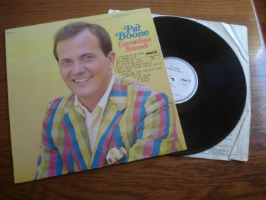 PAT BOONE-CANADIAN SUNSET VG+++