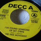 THE FREE MOVEMENT-PROMO-DECCA-32818 LISTEN-I FOUND SOME