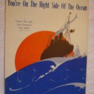YOU'RE ON THE RIGHT SIDE OF THE OCEAN/MCCARTY-1938