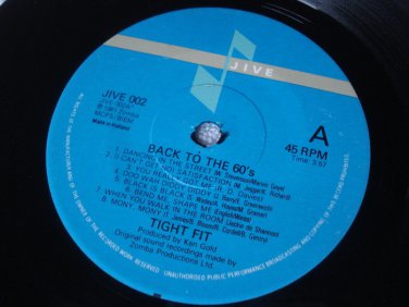 BACK TO THE 60'S MEDLEY-LISTEN &acirc;�&laquo; TIGHT FIT/ JIVE 002