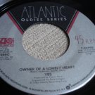 YES-LISTEN-OWNER OF A LONELY HEART/ LEAVE IT