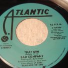 BAD COMPANY-THAT GIRL-PROMO-ATLANTIC-7-89299/ 1986