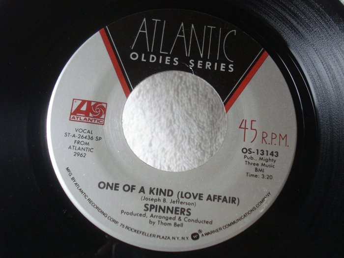 THE SPINNERSLISTEN ♫ ONE OF A KIND ( LOVE AFFAIR)