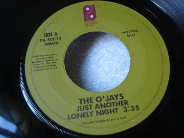 THE O'JAYS-JUST ANOTHER LONELY NIGHT- PROMO?-1985