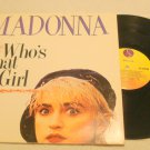 MADONNA / WHO'S THAT GIRL / 45 RPM 12" SINGLE/ 1987-N.M