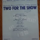 HOW HIGH THE MOON/GERTRUDE MACY-TWO FOR THE SHOW-1940