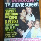 TV & MOVIE SCREEN, ELVIS, FARRAH, CHER/ OCT. 1977