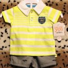 Boy Sz Newborn Carters 2-pc Outfit