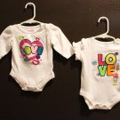 Girl Sz 0-3 Garanimal Onesies One is NWT still attached