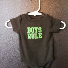 Boy Sz Newborn Carters Onesie Top Boys Rule