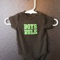 Boy Sz Newborn Carters Onesie Top Boys Rule