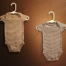 Boy Sz 3m Carters 2-pc SL Onesie Collection
