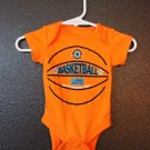 Boy Sz Newborn MVP Basketball Onesie Top