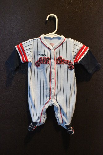 Boy Sz 3m Carters Baseball Sleeper